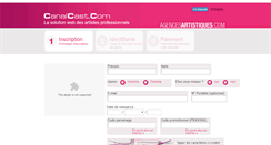 Desktop Screenshot of inscription.cccom.fr